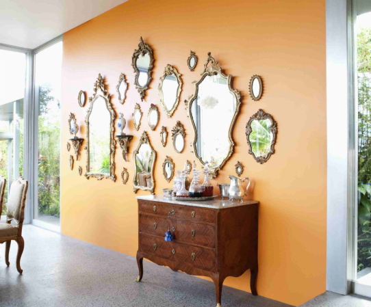 Use The Steps Below To Accessorize Your Home Using A Mirror